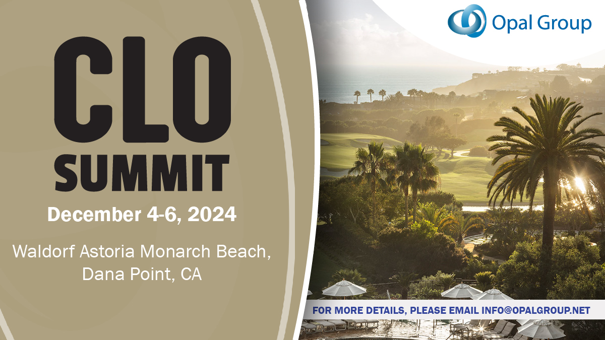 CLO Summit organized by Opal Group