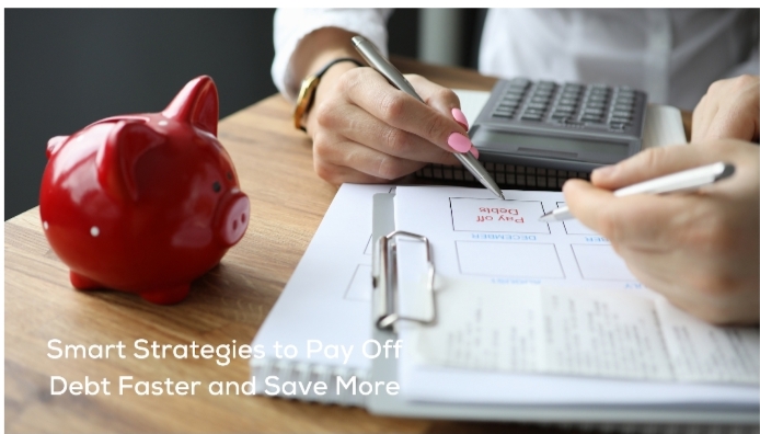 Smart Strategies to Pay Off Debt Faster and Save More organized by Axper8Services(SEO)