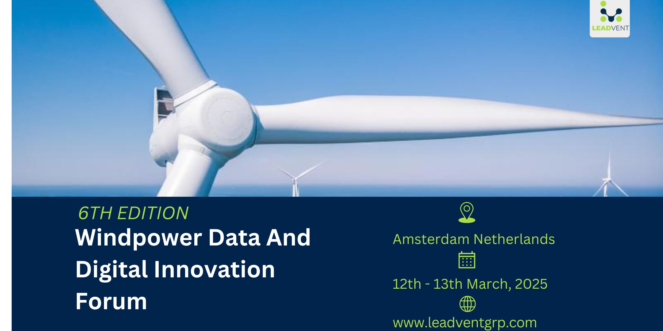 6th Edition Windpower Data and Digital Innovation Forum organized by Leadvent Group