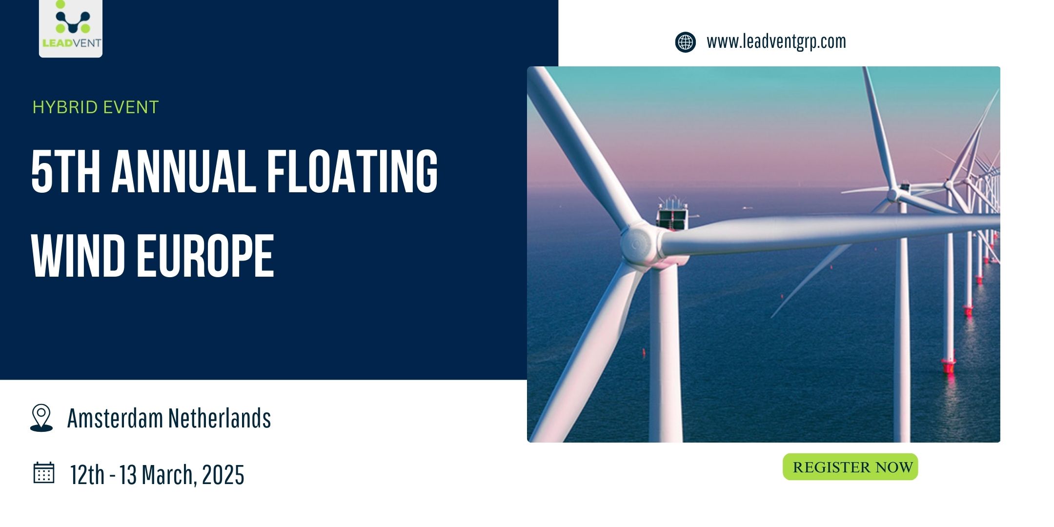 5th Annual Floating Wind Europe organized by Leadvent Group
