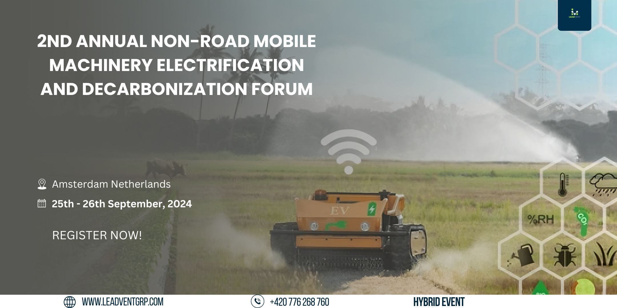 2nd Annual Non-Road Mobile Machinery Electrification And Decarbonization Forum organized by Leadvent Group