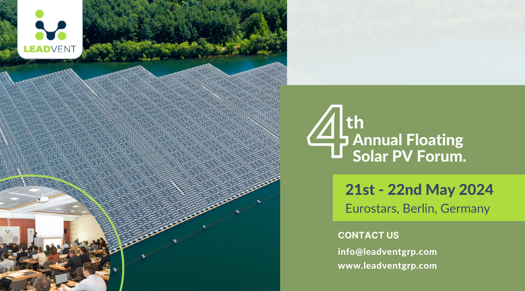 4th Annual Floating Solar PV Forum organized by Leadvent Group