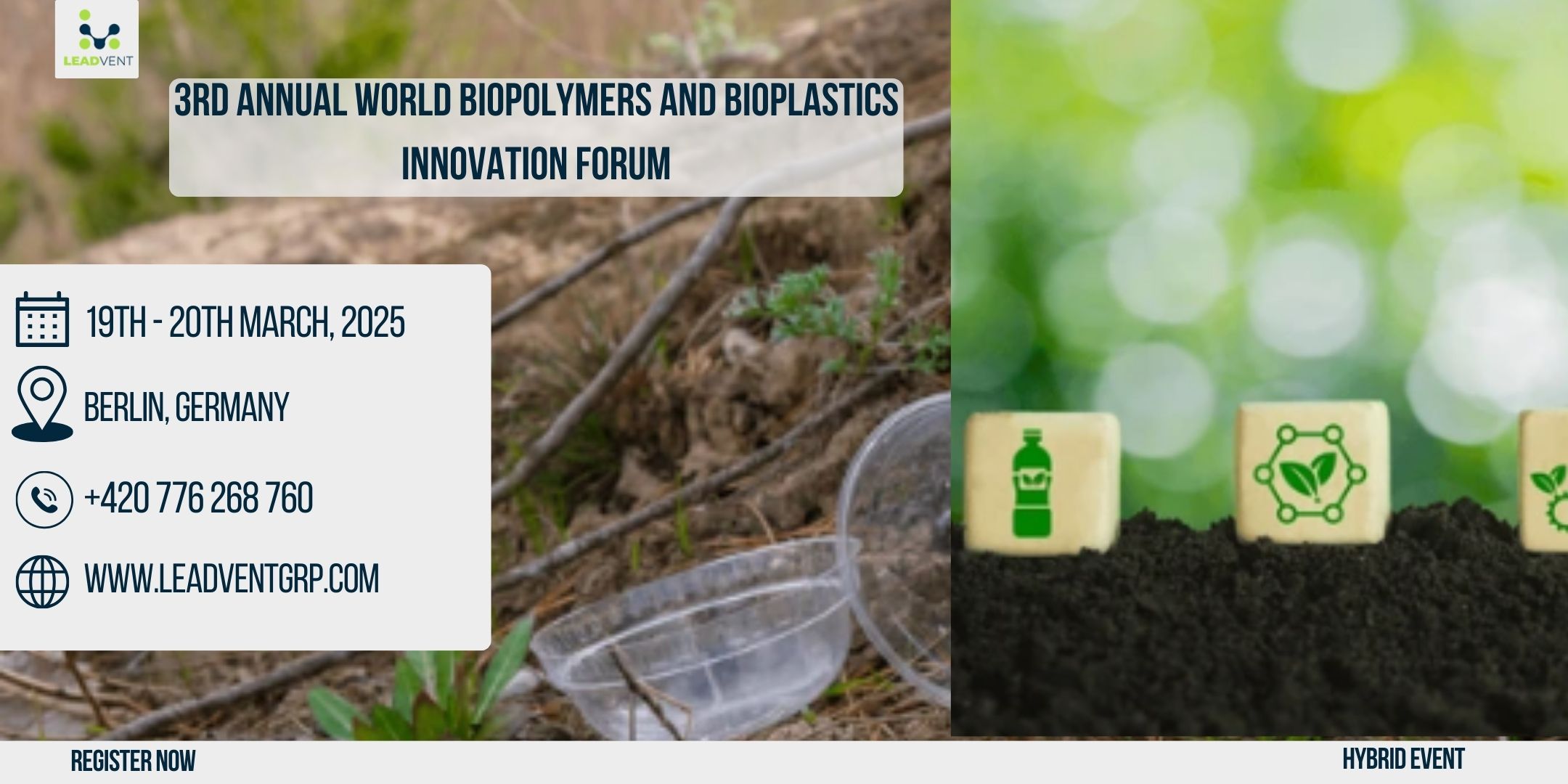 3rd_Annual_World_Biopolymers&Bioplastics_Innovation_Forum organized by Leadvent Group